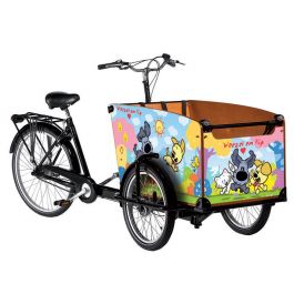 Alfabetische volgorde atmosfeer Luidspreker Babboe bakfiets stickers woezel en pip classic | Babboe